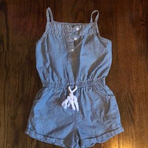 Denim romper